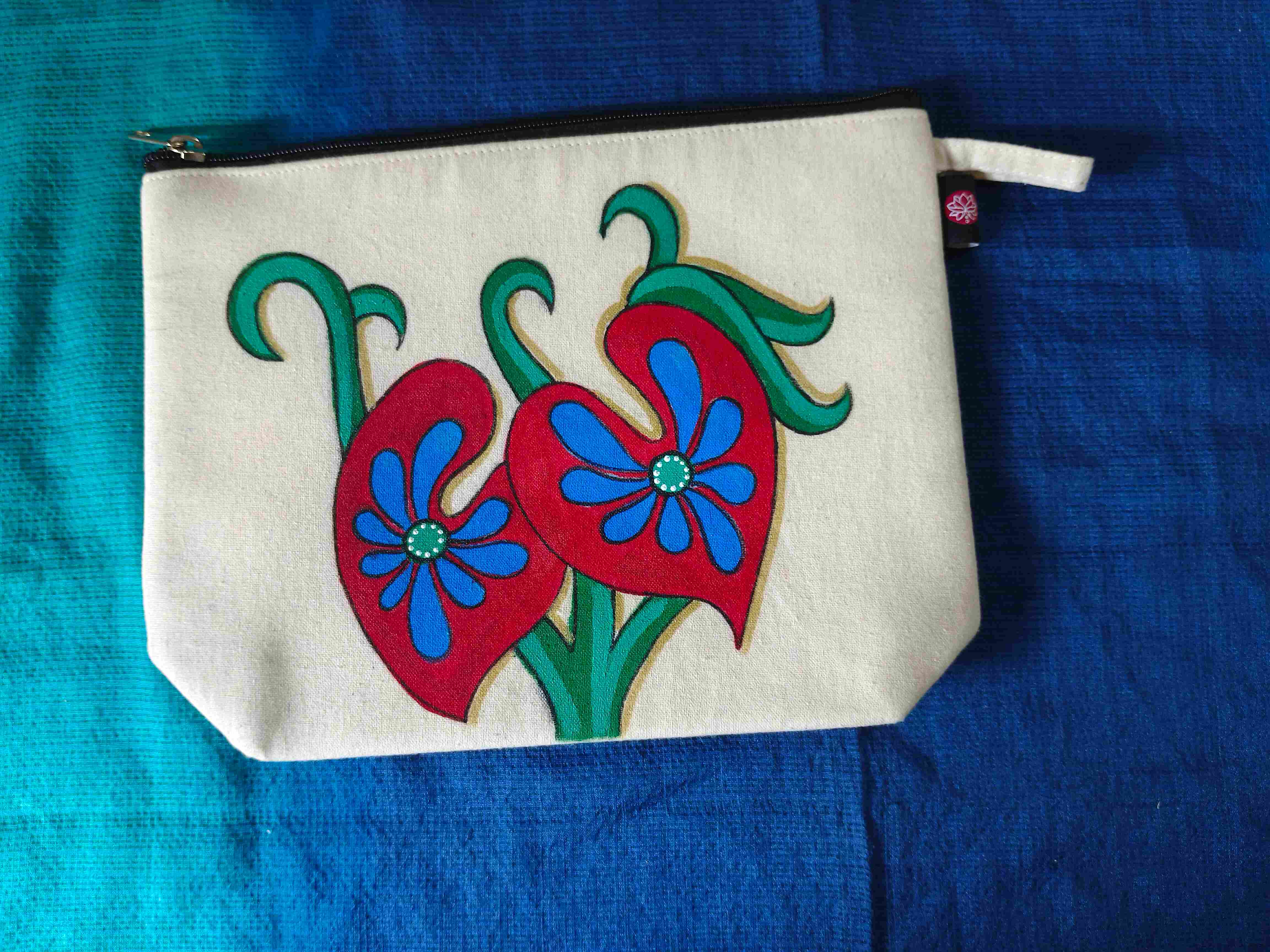 Handpainted Pouch